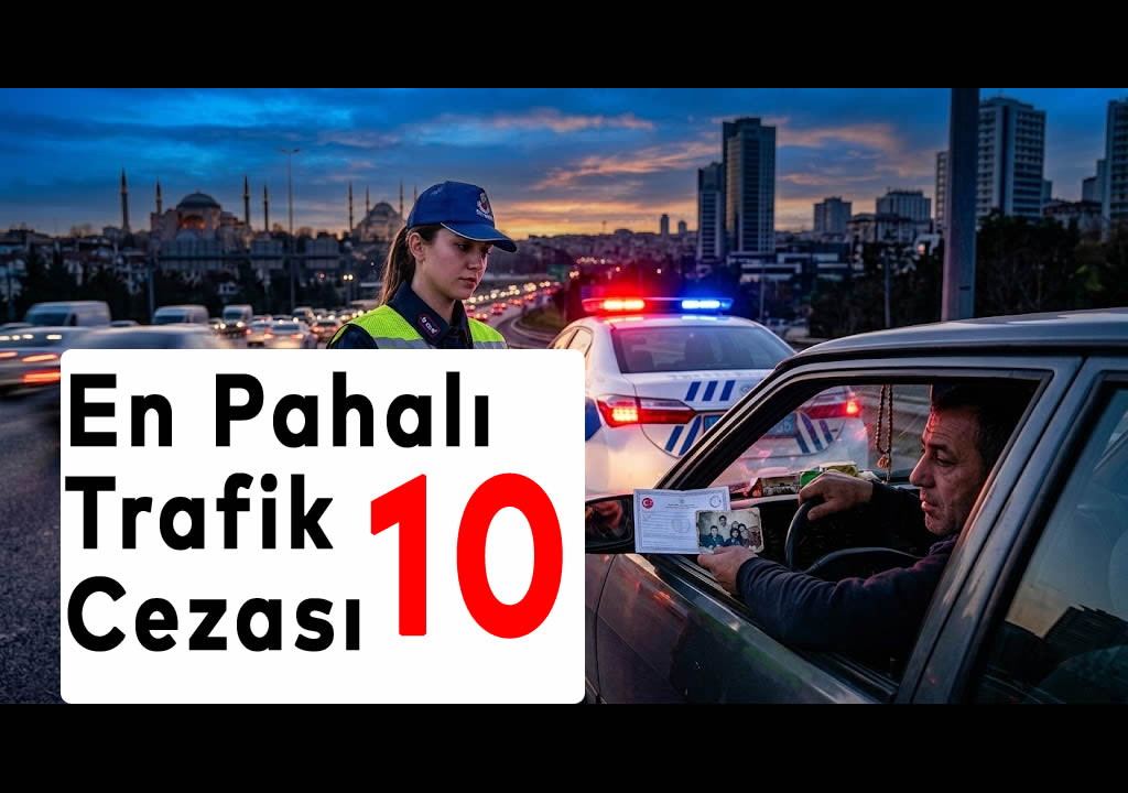 En Pahalı 10 Trafik Cezası — Sıralama Sizi Şaşırtacak! (2026)