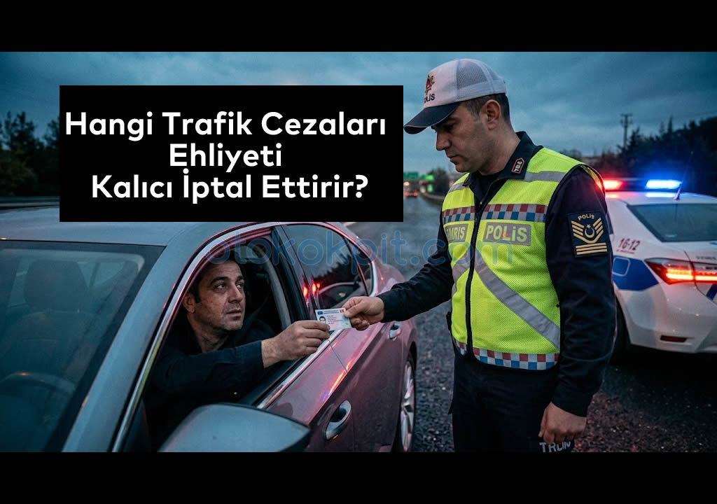 Hangi Trafik Cezaları Ehliyeti Kalıcı İptal Ettirir? (2026)