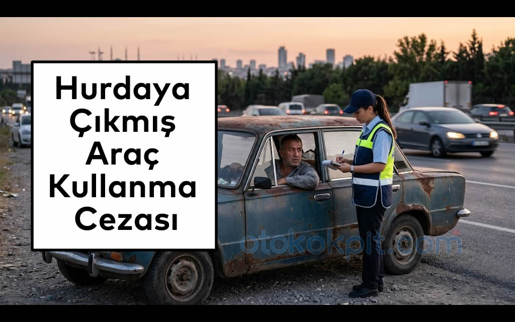 Hurdaya Çıkmış Araç Kullanma Cezası (2026)