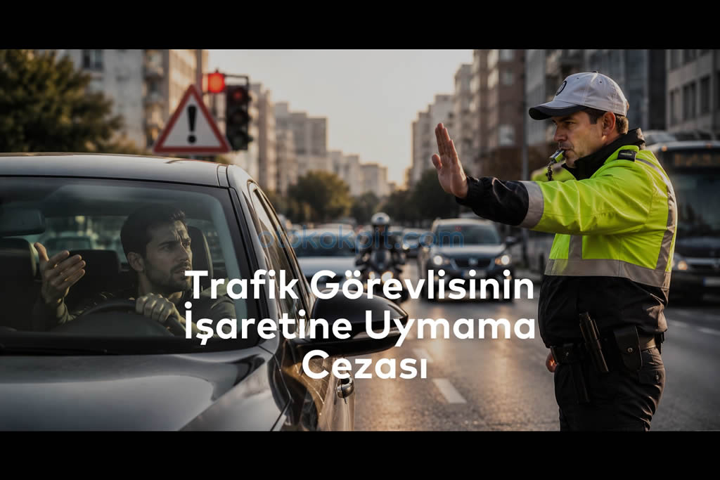 Trafik Görevlisinin İşaretine Uymama Cezası Ne Kadar? (2026)