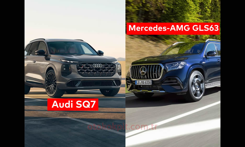 2027 Audi SQ7 vs 2027 Mercedes-AMG GLS63 Karşılaştırması, Teknik Özellikleri ve Donanımları