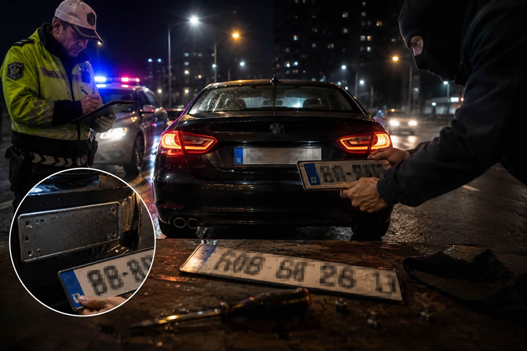 Başka Araca Ait Plaka Takma Cezası Ne Kadar? (2026)