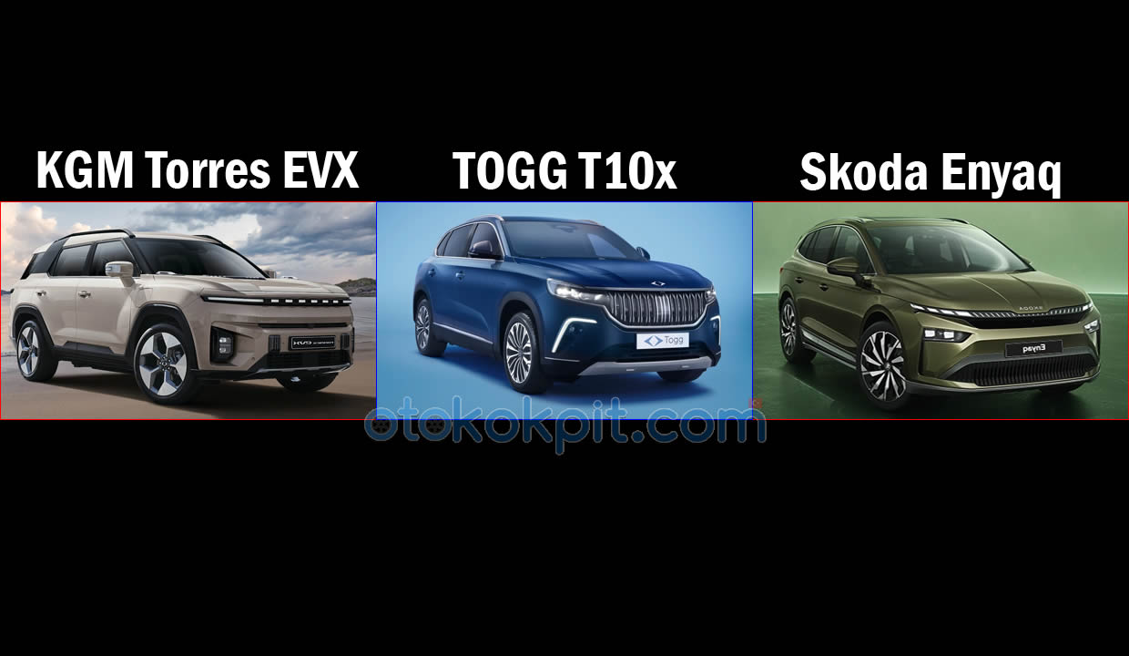 2026 KGM Torres EVX vs TOGG T10x vs Skoda Enyaq Karşılaştırması