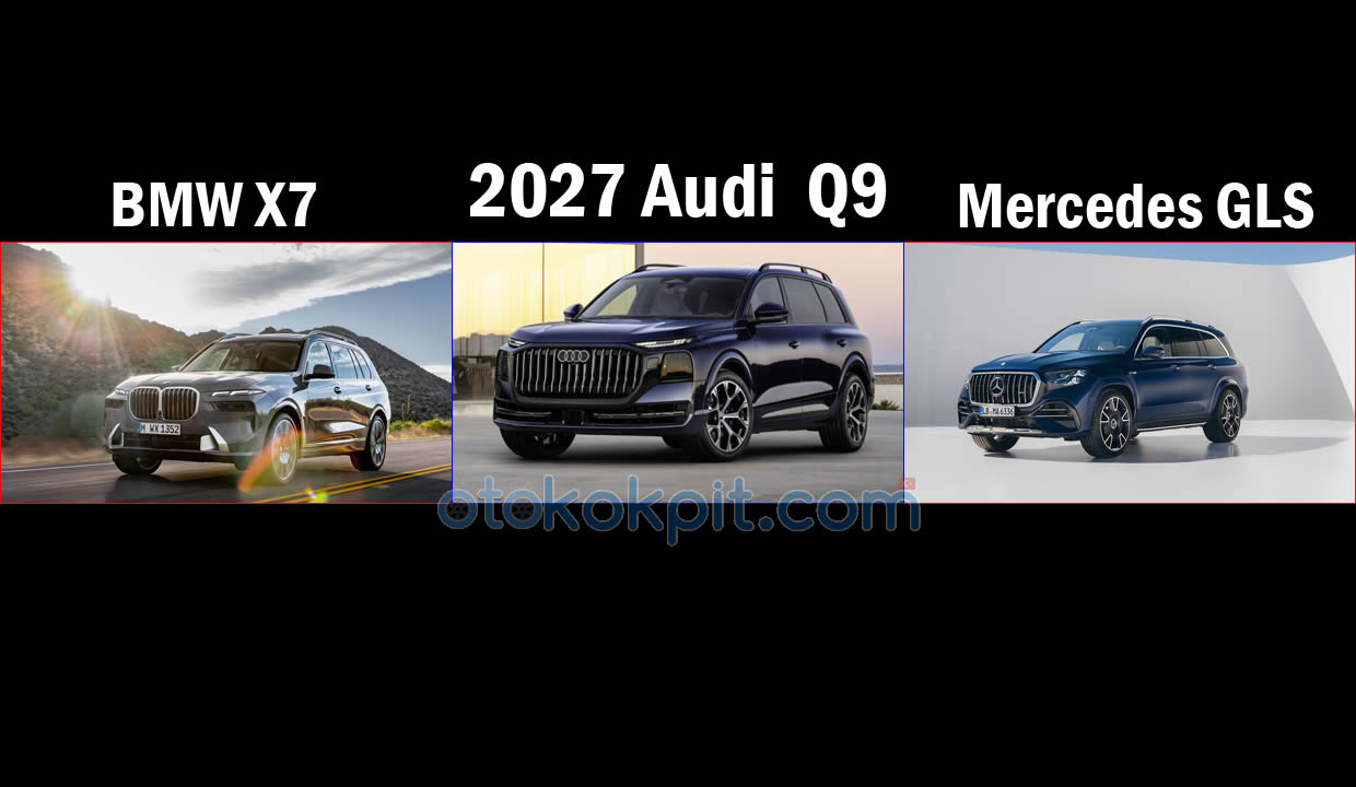 2027 Audi Q9 vs BMW X7 vs Mercedes GLS Karşılaştırması