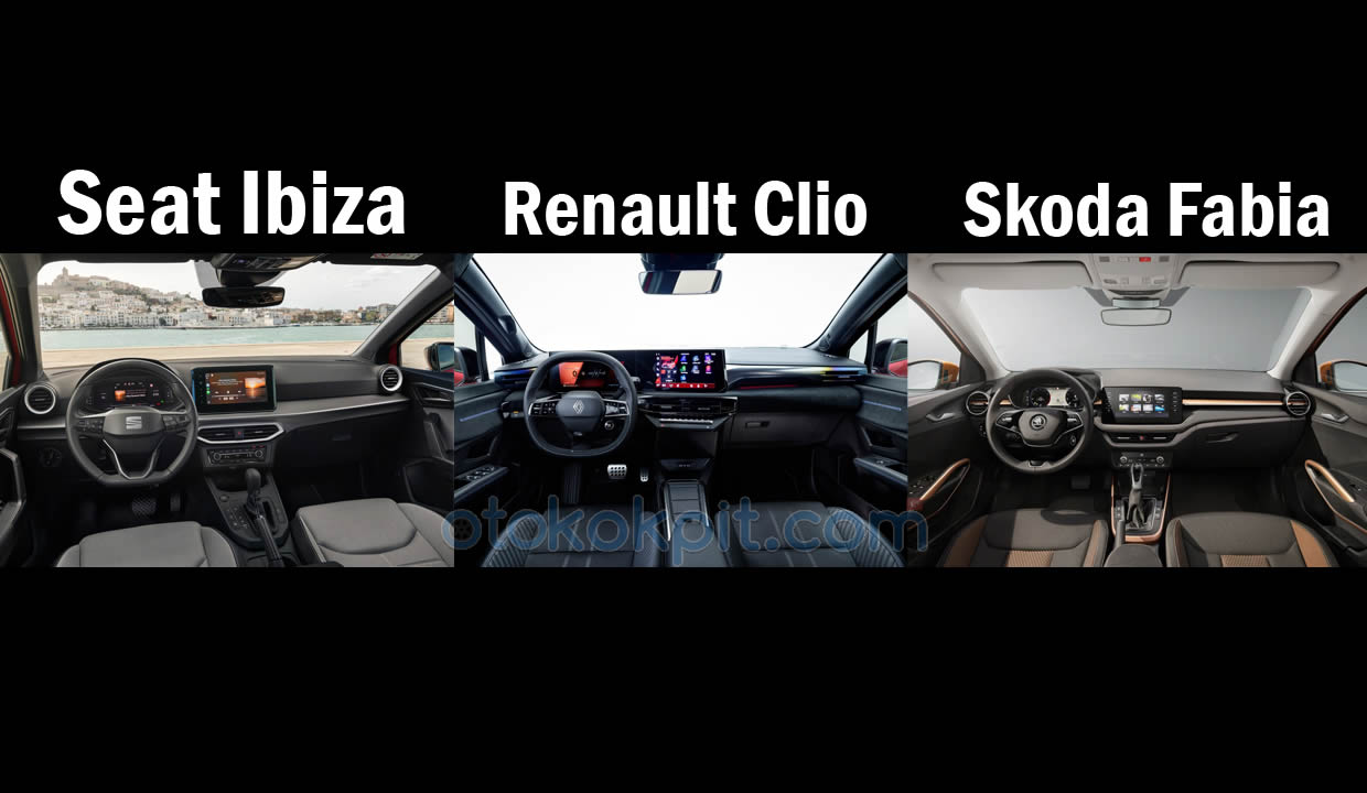 2027 Seat Ibiza vs Renault Clio 6 vs Skoda Fabia 1.0 TSI