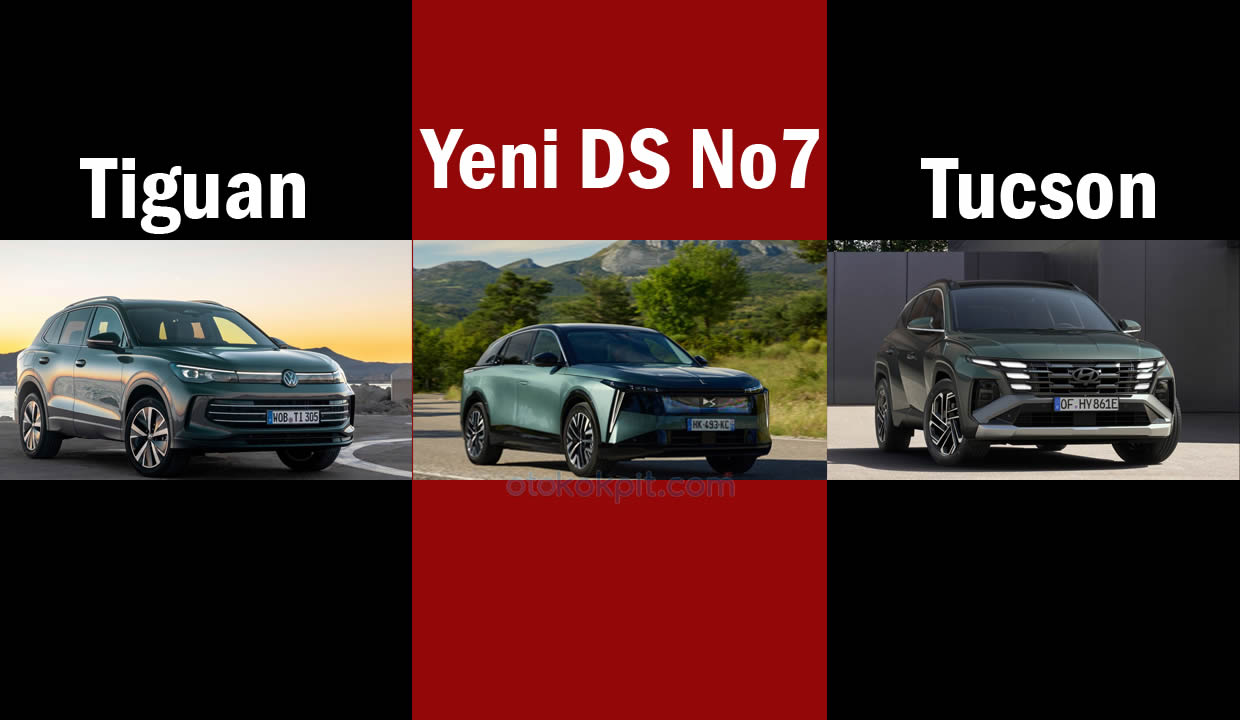 2027 Yeni DS No7 vs VW Tiguan vs Hyundai Tucson Karşılaştırması