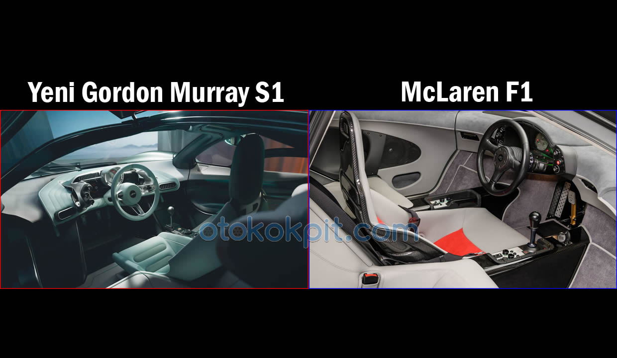Yeni Gordon Murray S1 vs McLaren F1 