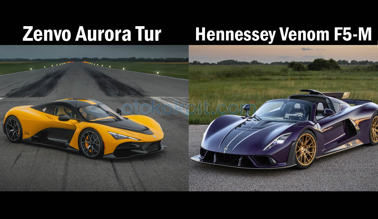 En Güçlüler: Zenvo Aurora Tur vs Hennessey Venom F5-M Karşılaştırması