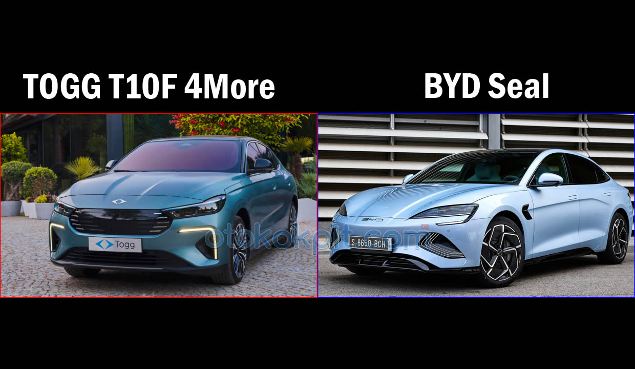 TOGG T10F 4More vs BYD Seal Karşılaştırması