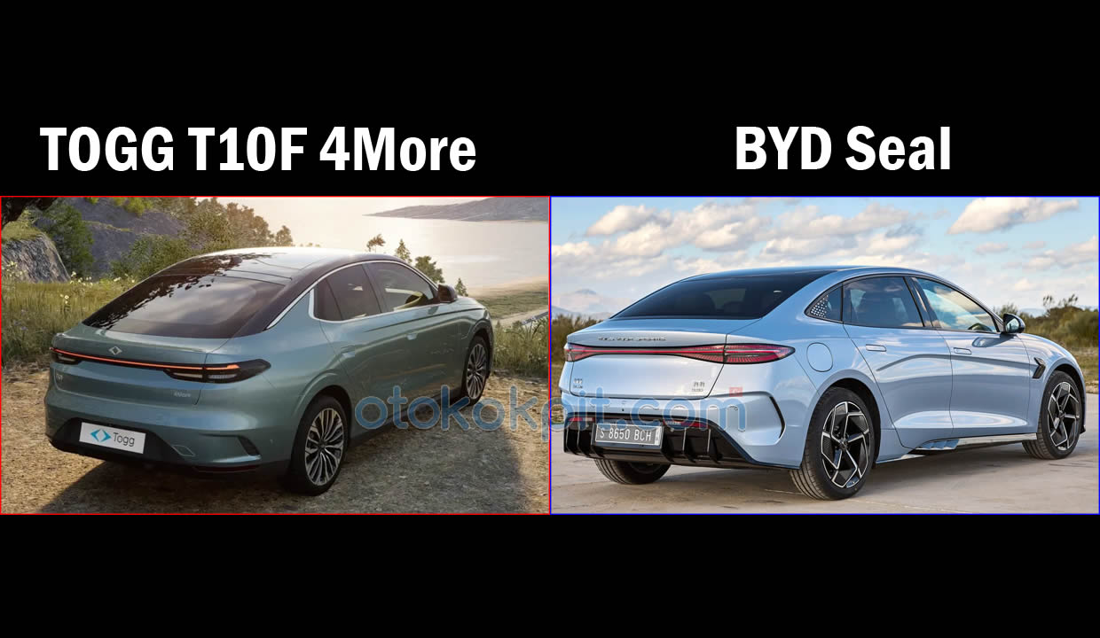 TOGG T10F 4More vs BYD Seal Teknik Karşılaştırması