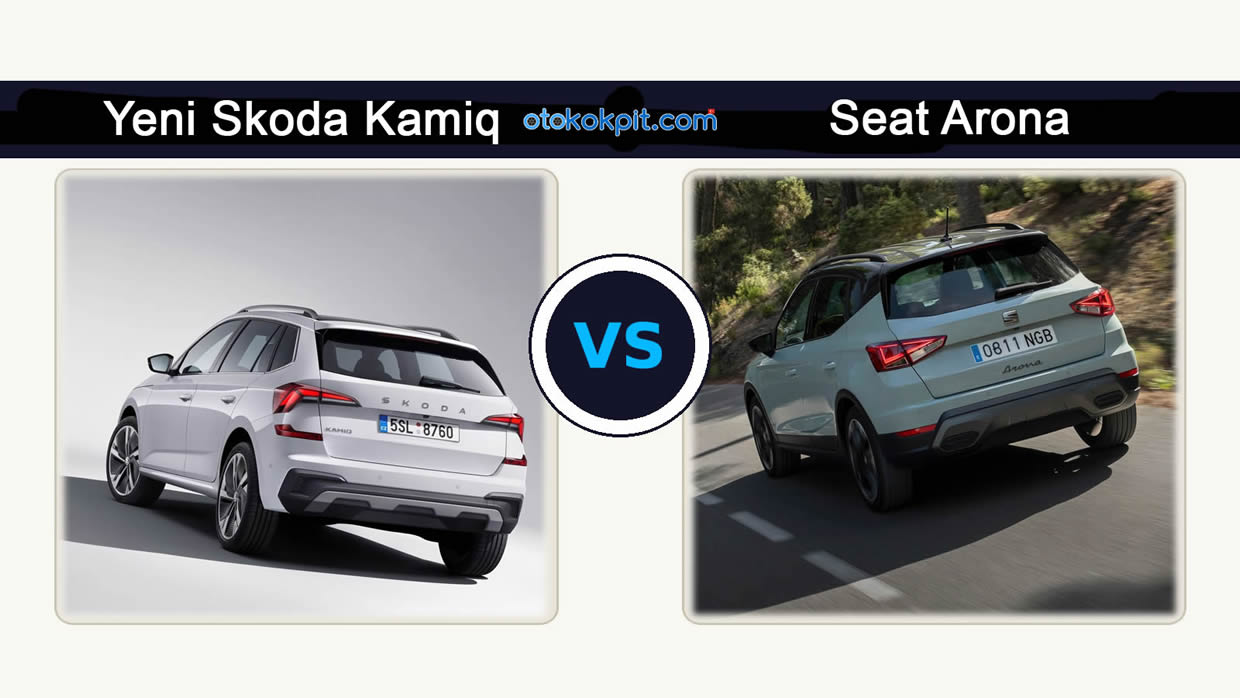 Yeni Skoda Kamiq vs Seat Arona 