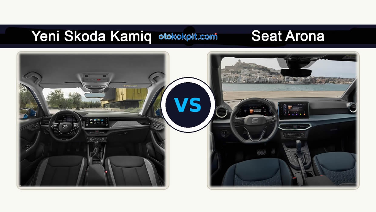 Yeni Skoda Kamiq vs Seat Arona 
