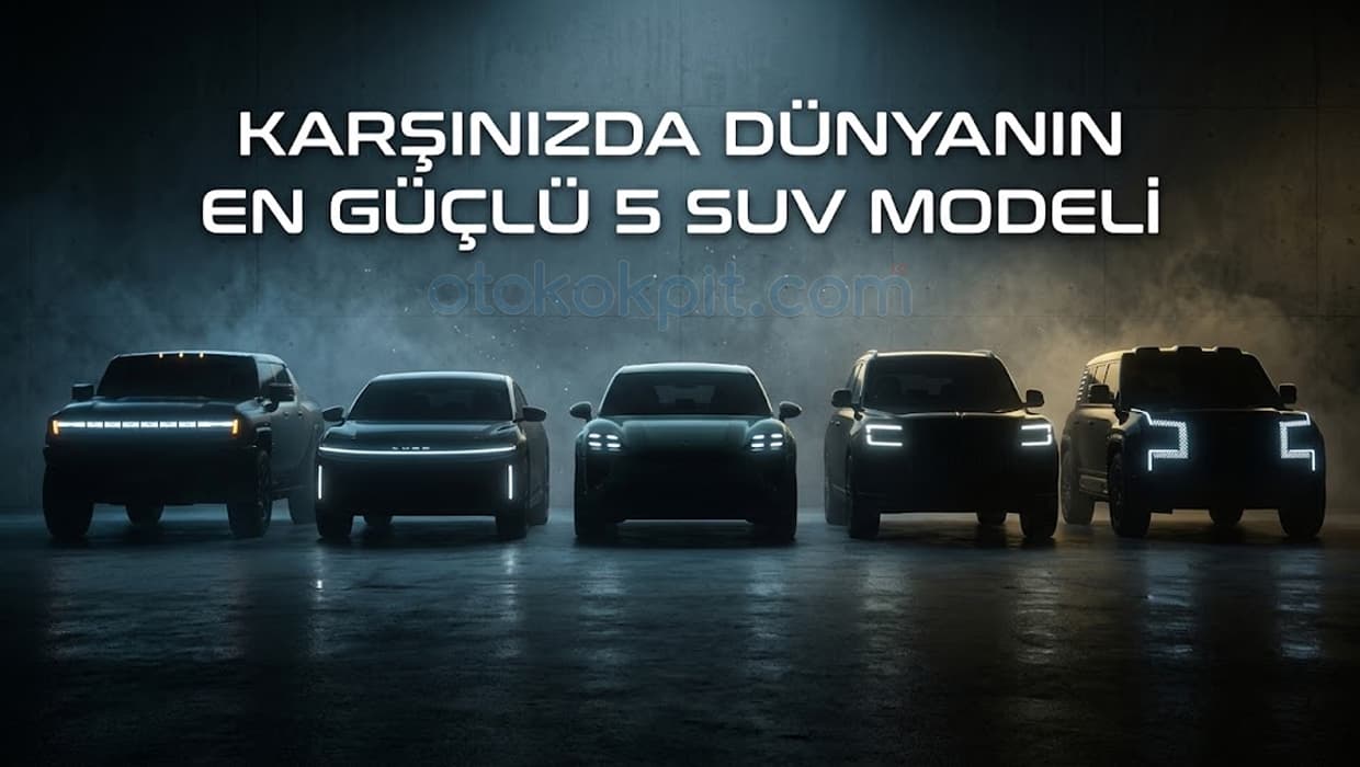 Karşınızda Dünyanın En Güçlü 5 SUV Modeli (2026)