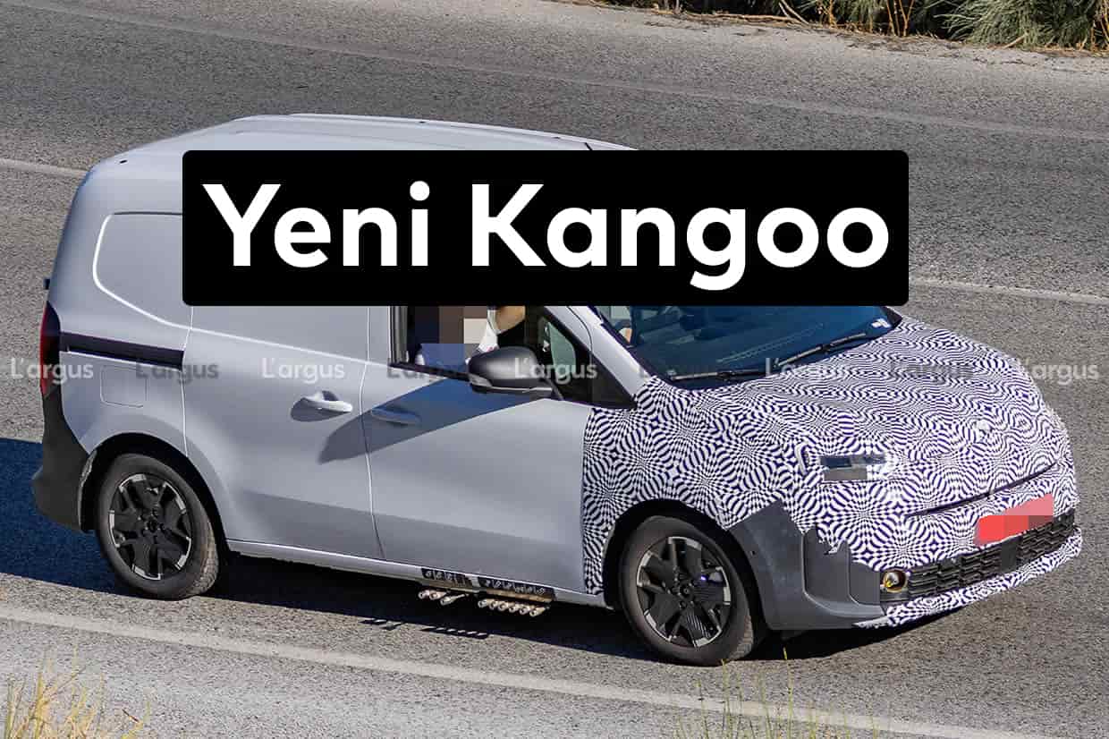 Renault Kangoo Yenileniyor! Casus Kameralara Yakalandı