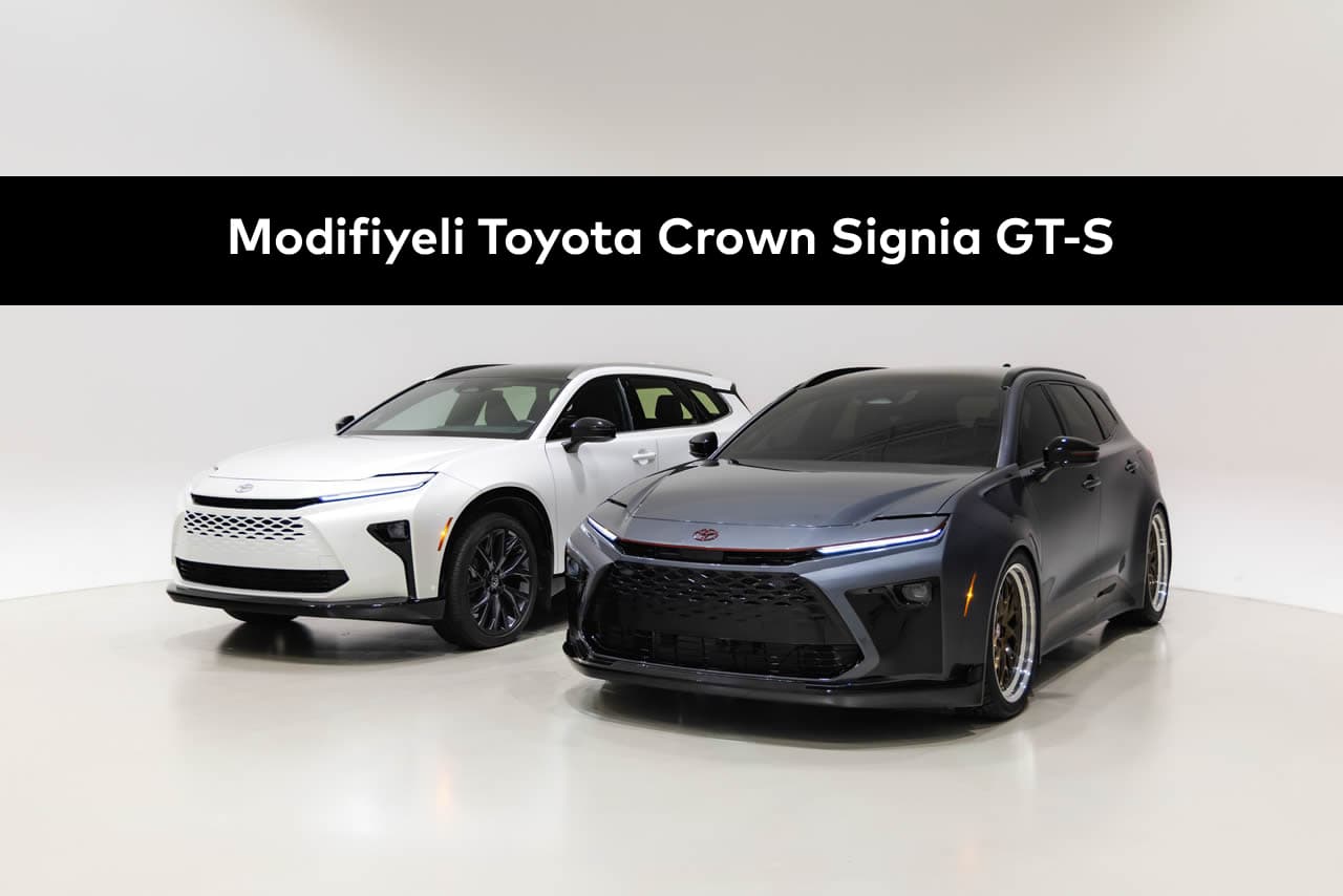 Toyota, Modifiyeli Aracı Crown Signia GT-S’i Tanıttı