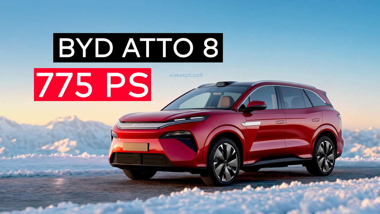 Çinli Dev Yeni BYD Atto 8 Tanıttı: Gücüyle Rakiplerine Diz Çöktürecek!