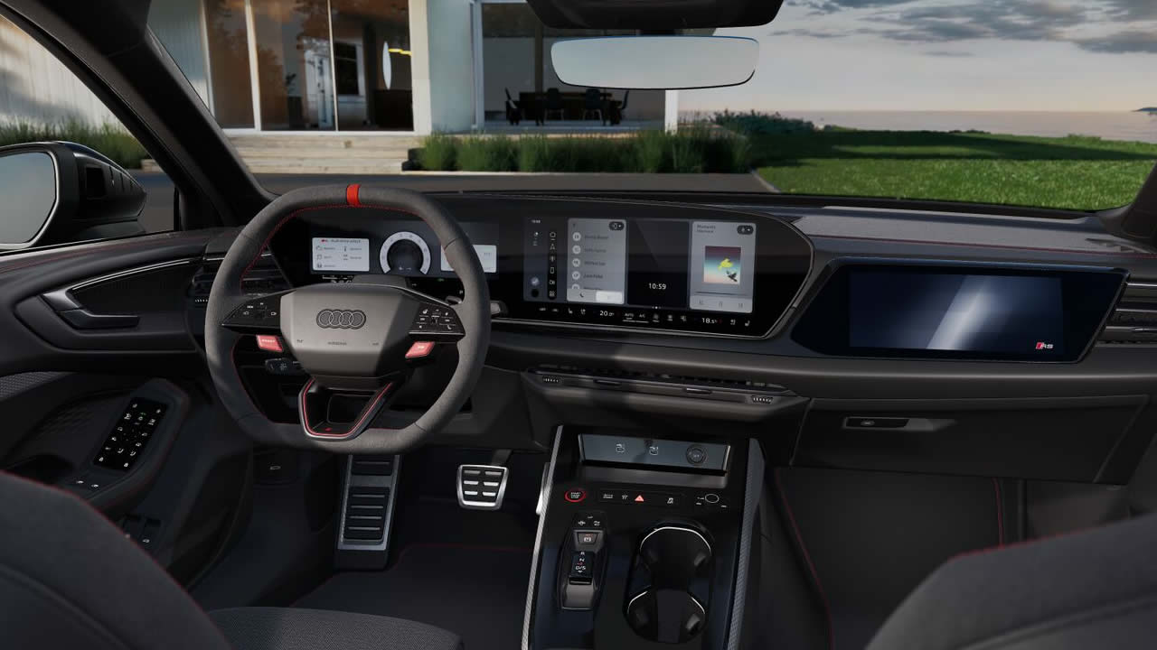 Yeni Kasa Audi RS 5 Sedan Kokpiti