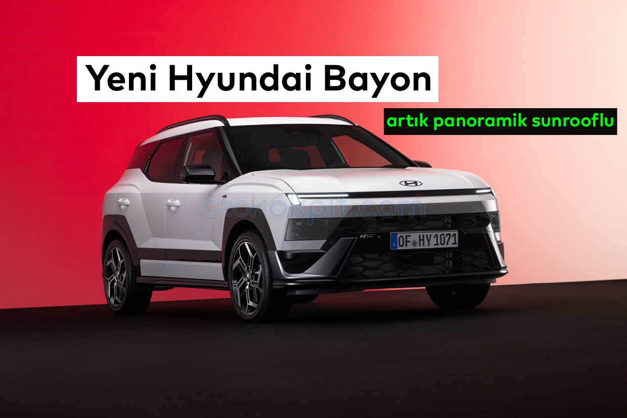Yeni Kasa Hyundai Bayon (BC4), Hibrit Motoruyla Tanıtıldı