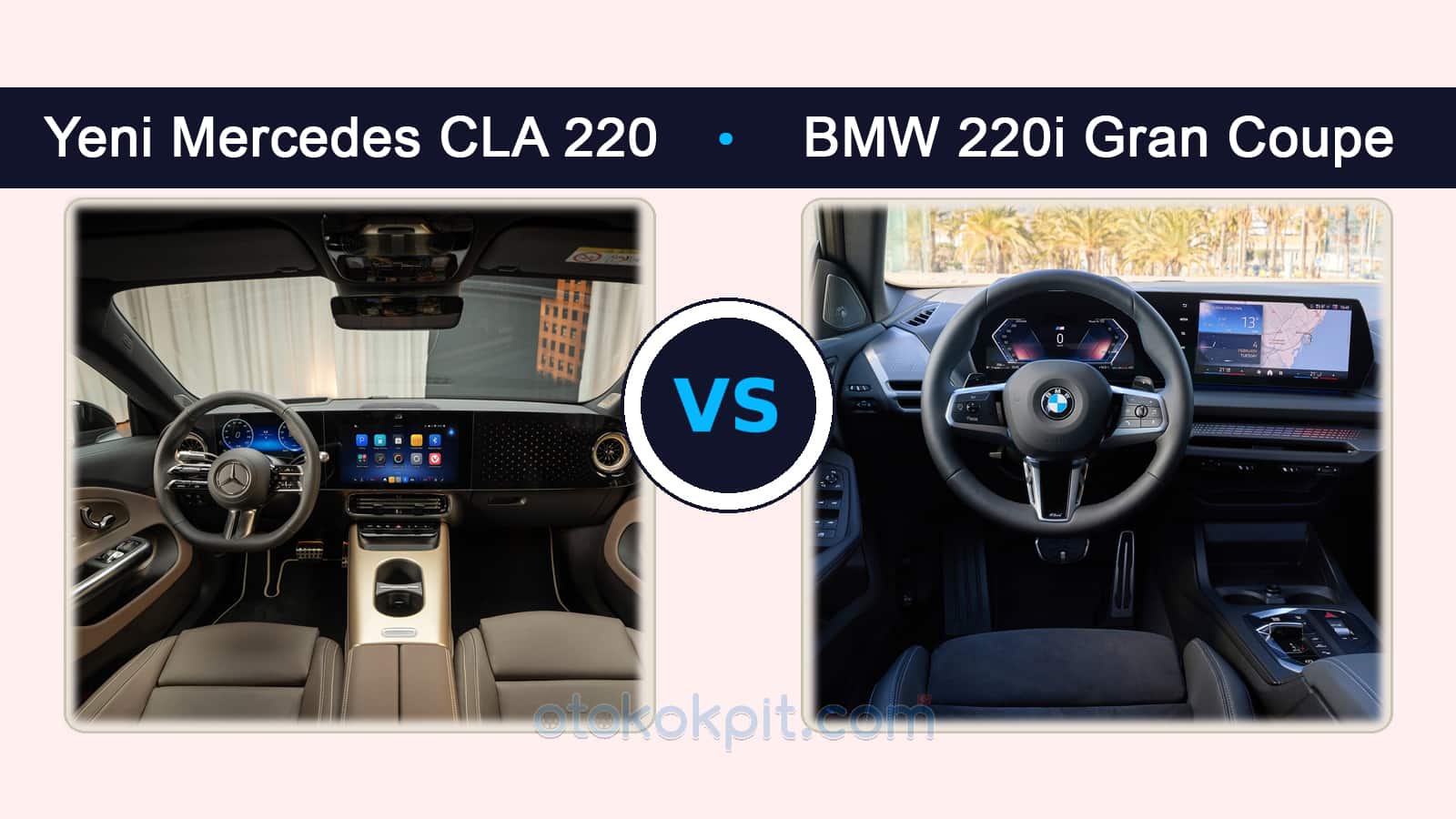 Yeni Mercedes CLA 220 vs BMW 220i Gran Coupe 